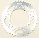 VORTEX STANDARD REAR ALUMINUM SPROCKET SILVER 42T 654-43