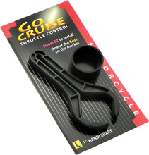 Load image into Gallery viewer, GO CRUISE THROTTLE CONTROL 1" HANDLEBARS GC25BK
