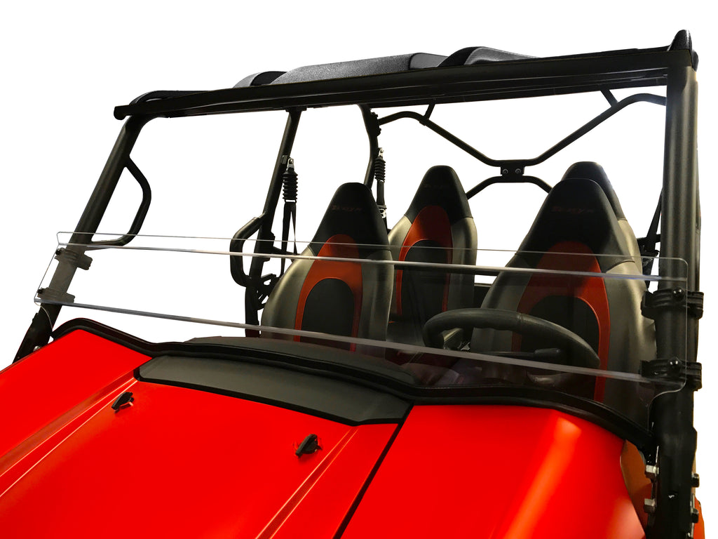 SPIKE HALF WINDSHIELD CLR KAW 77-8450