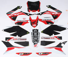 Load image into Gallery viewer, D'COR HONDA RACELINE GRAPHICS COMPLETE KIT BLACK 20-10-241