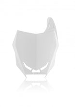 Load image into Gallery viewer, ACERBIS FRONT NUMBER PLATE WHITE 2686480002