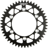 FLY RACING SPROCKET REAR 47T BLACK 316-47 BLK