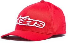 Load image into Gallery viewer, ALPINESTARS BLAZE FLEXFIT HAT RED/WHITE SM/MD 1039-81005-3020-S/M