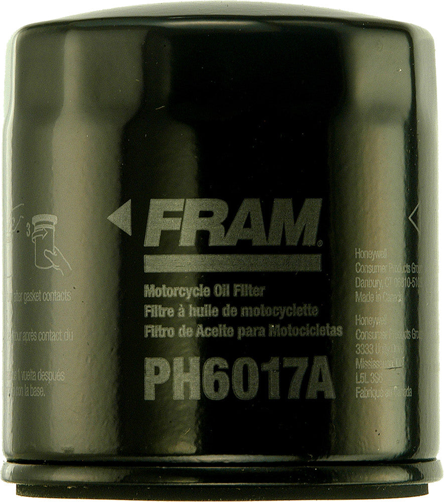 FRAM PREMIUM QUALITY OIL FILTER PH6017A-atv motorcycle utv parts accessories gear helmets jackets gloves pantsAll Terrain Depot