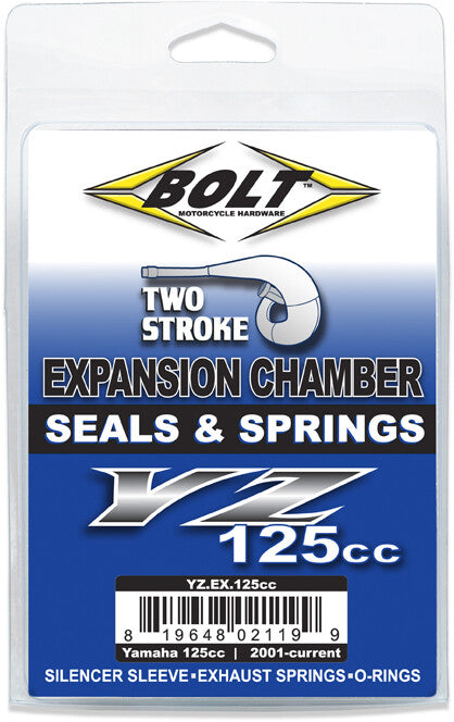BOLT 2-STROKE O-RING SPRING AND COUPLER KIT YZ.EX.125CC