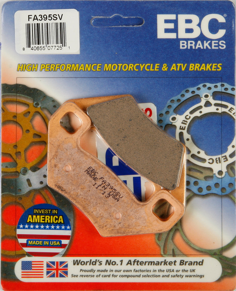EBC BRAKE PADS FA395SV-atv motorcycle utv parts accessories gear helmets jackets gloves pantsAll Terrain Depot
