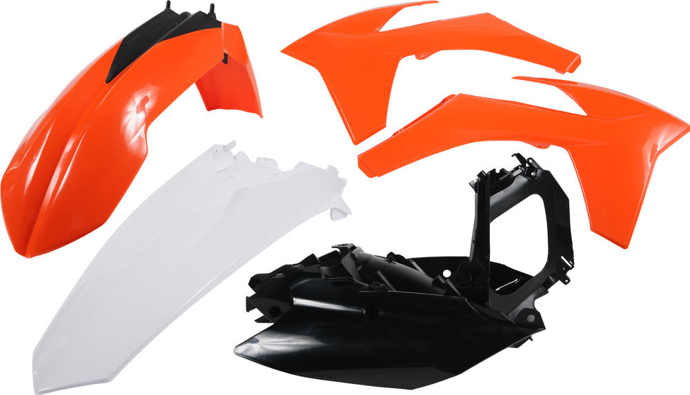 ACERBIS PLASTIC KIT ORANGE 2205472882-atv motorcycle utv parts accessories gear helmets jackets gloves pantsAll Terrain Depot