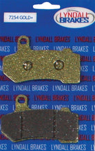 Load image into Gallery viewer, LYNDALL BRAKES BRAKE PAD FR G+ 08-12FLT 7254 GOLD+