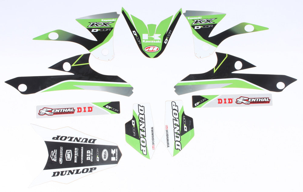 D'COR KAWASAKI RACELINE GRAPHIC/TRIM KIT 20-20-101