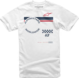 ALPINESTARS COLLECTION TEE WHITE LG 1139-72250-20-L