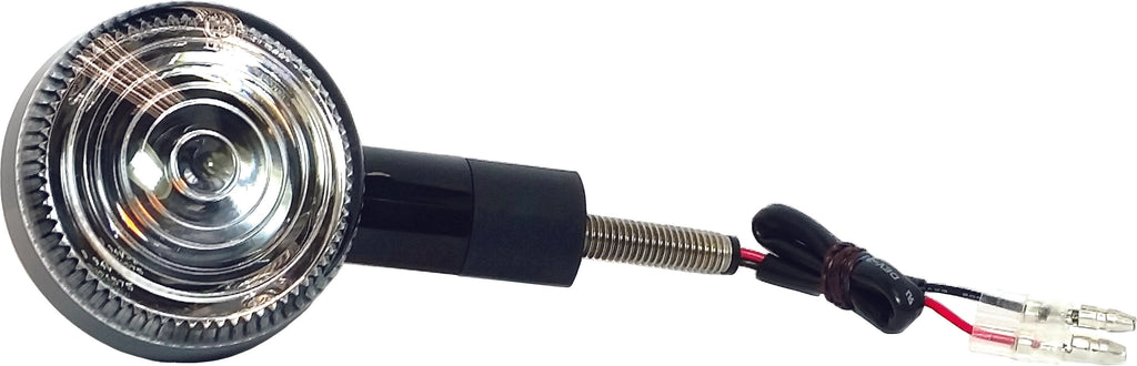 K&S PR/TURN SIGNAL LED BLACK/CLEAR 25-9561