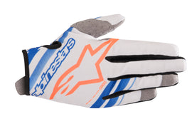 ALPINESTARS RADAR GLOVES GREY/BLUE 2X 3561819-9074-XXL