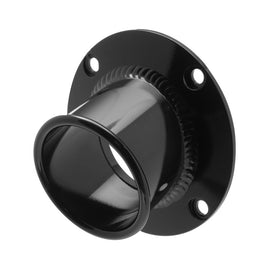 HMF ROUND TURN DOWN 4-BOLT END CAP BLACK 6916104