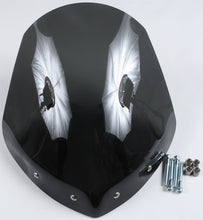 Load image into Gallery viewer, NATIONAL CYCLE GLADIATOR WINDSHIELD W/BLACK MOUNTS (DARK TINT) N2715