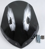 NATIONAL CYCLE GLADIATOR WINDSHIELD W/BLACK MOUNTS (DARK TINT) N2715