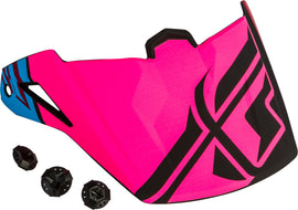 FLY RACING ELITE GUILD VISOR MATTE PINK/BLUE 73-88129