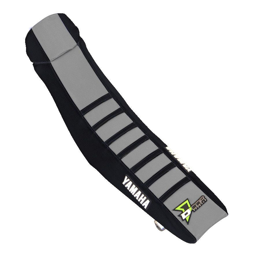 D'COR SEAT COVER BLACK/GREY BLACK RIBS YZF250/450 30-50-479