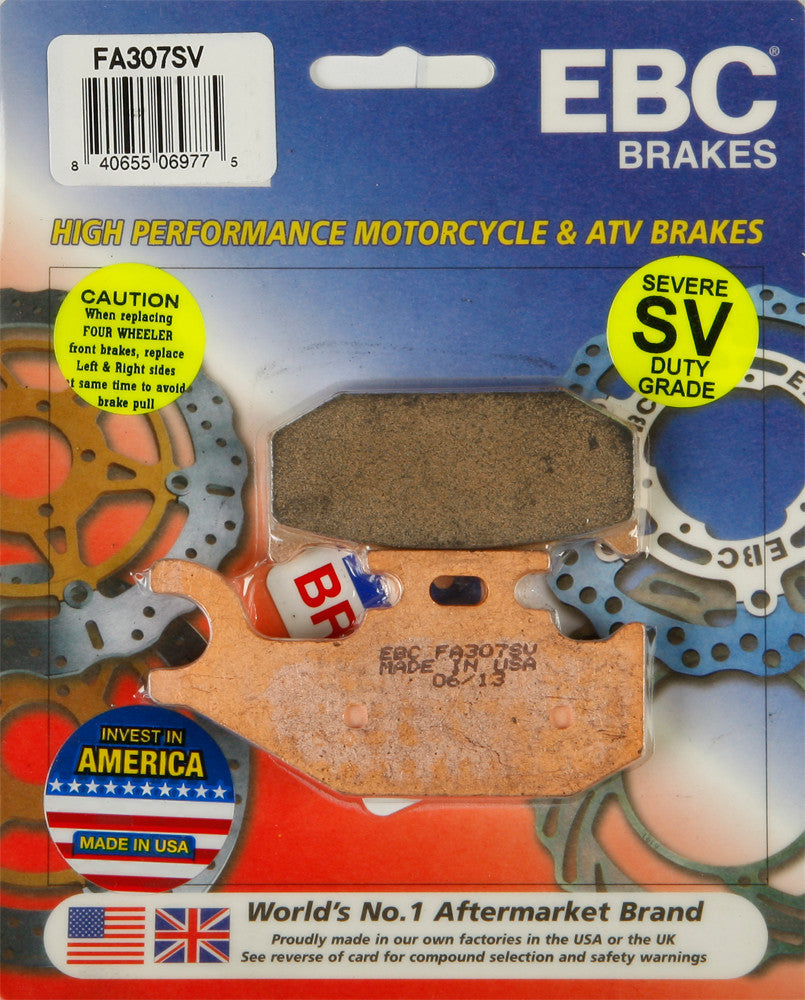 EBC BRAKE PADS FA307SV-atv motorcycle utv parts accessories gear helmets jackets gloves pantsAll Terrain Depot