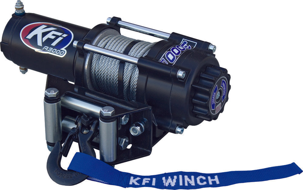 KFI A3000 lb Winch Kit for Honda Rancher TRX420 FM