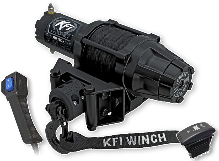 Honda Rancher TRX420 FM AS-50x Assault 5000 lb Winch kit by KFI