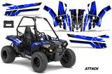 ORV Decal Graphics Kit ATV Wrap For Polaris Sportsman ACE 150 2017-2018 ATTACK BLUE