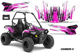 ORV Decal Graphics Kit ATV Wrap For Polaris Sportsman ACE 150 2017-2018 CARBONX PINK-atv motorcycle utv parts accessories gear helmets jackets gloves pantsAll Terrain Depot