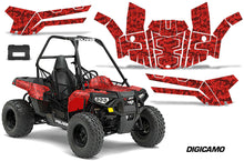 Load image into Gallery viewer, ORV Decal Graphics Kit ATV Wrap For Polaris Sportsman ACE 150 2017-2018 DIGICAMO RED-atv motorcycle utv parts accessories gear helmets jackets gloves pantsAll Terrain Depot