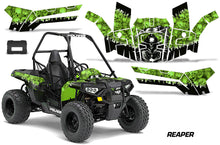 Load image into Gallery viewer, ORV Decal Graphics Kit ATV Wrap For Polaris Sportsman ACE 150 2017-2018 REAPER GREEN-atv motorcycle utv parts accessories gear helmets jackets gloves pantsAll Terrain Depot