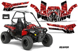 ORV Decal Graphics Kit ATV Wrap For Polaris Sportsman ACE 150 2017-2018 REAPER RED