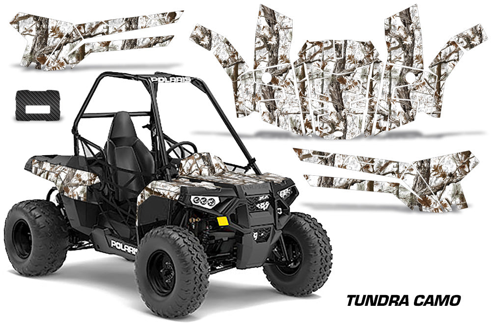 ORV Decal Graphics Kit ATV Wrap For Polaris Sportsman ACE 150 2017-2018 TUNDRA CAMO-atv motorcycle utv parts accessories gear helmets jackets gloves pantsAll Terrain Depot