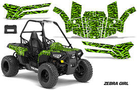 ORV Decal Graphics Kit ATV Wrap For Polaris Sportsman ACE 150 2017-2018 ZEBRA GREEN-atv motorcycle utv parts accessories gear helmets jackets gloves pantsAll Terrain Depot