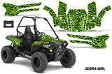 ORV Decal Graphics Kit ATV Wrap For Polaris Sportsman ACE 150 2017-2018 ZEBRA GREEN
