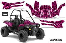 Load image into Gallery viewer, ORV Decal Graphics Kit ATV Wrap For Polaris Sportsman ACE 150 2017-2018 ZEBRA PINK-atv motorcycle utv parts accessories gear helmets jackets gloves pantsAll Terrain Depot