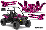 ORV Decal Graphics Kit ATV Wrap For Polaris Sportsman ACE 150 2017-2018 ZEBRA PINK