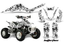 Load image into Gallery viewer, ATV Graphics Kit Decal Sticker Wrap For Apex Pro Shark 70/90 2006-2009 BUTTERFLIES BLACK WHITE-atv motorcycle utv parts accessories gear helmets jackets gloves pantsAll Terrain Depot