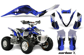 ATV Graphics Kit Decal Sticker Wrap For Apex Pro Shark 70/90 2006-2009 CARBONX BLUE-atv motorcycle utv parts accessories gear helmets jackets gloves pantsAll Terrain Depot