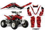 ATV Graphics Kit Decal Sticker Wrap For Apex Pro Shark 70/90 2006-2009 REAPER RED