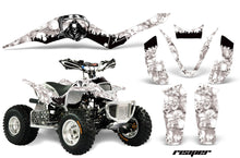 Load image into Gallery viewer, ATV Graphics Kit Decal Sticker Wrap For Apex Pro Shark 70/90 2006-2009 REAPER WHITE-atv motorcycle utv parts accessories gear helmets jackets gloves pantsAll Terrain Depot