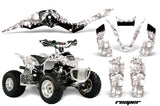 ATV Graphics Kit Decal Sticker Wrap For Apex Pro Shark 70/90 2006-2009 REAPER WHITE
