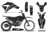 Dirt Bike Graphics Kit Decal Sticker Wrap For Apollo Orion 250RX DIGICAMO BLACK