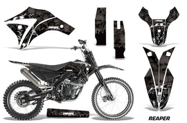 Dirt Bike Graphics Kit Decal Sticker Wrap For Apollo Orion 250RX REAPER BLACK-atv motorcycle utv parts accessories gear helmets jackets gloves pantsAll Terrain Depot