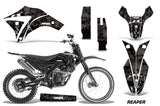 Dirt Bike Graphics Kit Decal Sticker Wrap For Apollo Orion 250RX REAPER BLACK