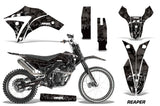 Dirt Bike Graphics Kit Decal Wrap + # Plates For Apollo Orion 250RX REAPER BLACK
