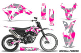 Dirt Bike Graphics Kit Decal Sticker Wrap For Apollo Orion 250RX SPECIAL FORCES PINK