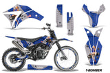 Dirt Bike Graphics Kit Decal Wrap + # Plates For Apollo Orion 250RX TBOMBER BLUE
