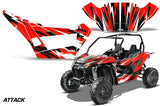 Graphics Kit Decal Wrap For Arctic Cat Wildcat Sport XT 700 2015-2016 ATTACK RED