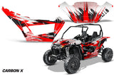 Graphics Kit Decal Wrap For Arctic Cat Wildcat Sport XT 700 2015-2016 CARBONX RED
