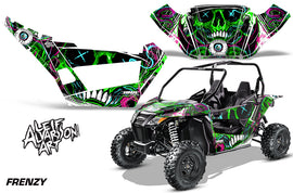 Graphics Kit Decal Wrap For Arctic Cat Wildcat Sport XT 700 2015-2016 FRENZY GREEN-atv motorcycle utv parts accessories gear helmets jackets gloves pantsAll Terrain Depot