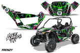 Graphics Kit Decal Wrap For Arctic Cat Wildcat Sport XT 700 2015-2016 FRENZY GREEN