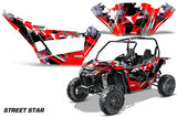 Graphics Kit Decal Wrap For Arctic Cat Wildcat Sport XT 700 2015-2016 STREET STAR RED